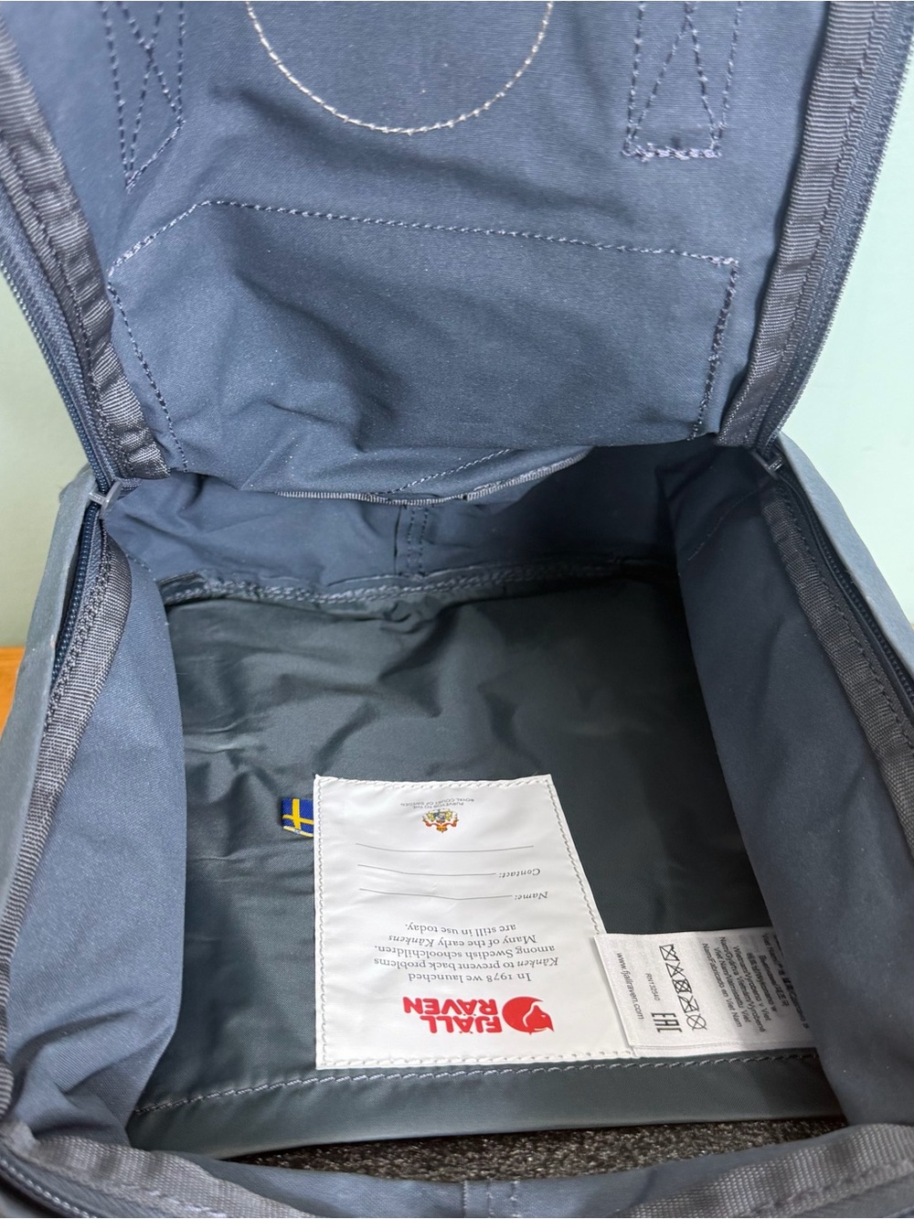 JFall Raven Kanken Mini Backpack Dark Gray - Picture 3 of 4